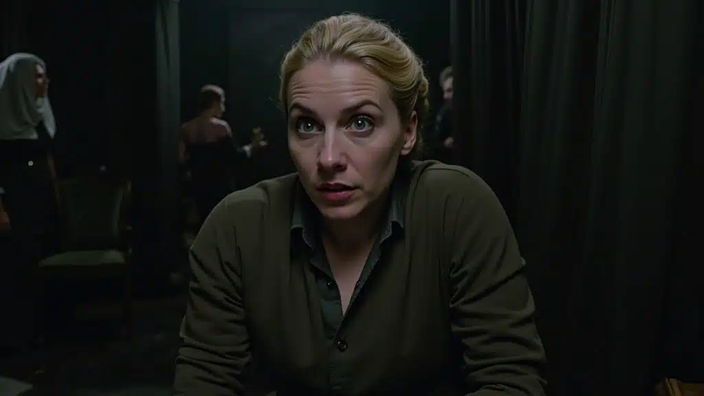 Bluebeard original, secret room, dead wives, terrifying scene, 8K quality, professional Barba Azul e o quarto secreto com os corpos das esposas.