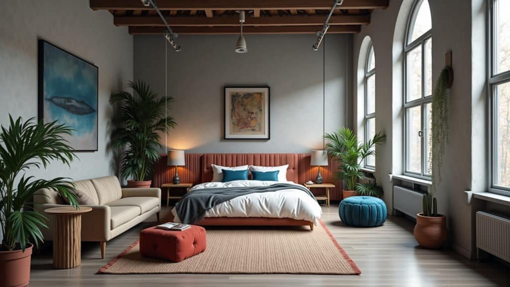 Cores para decoração industrial: paleta ideal com tons neutros e toques de cor.