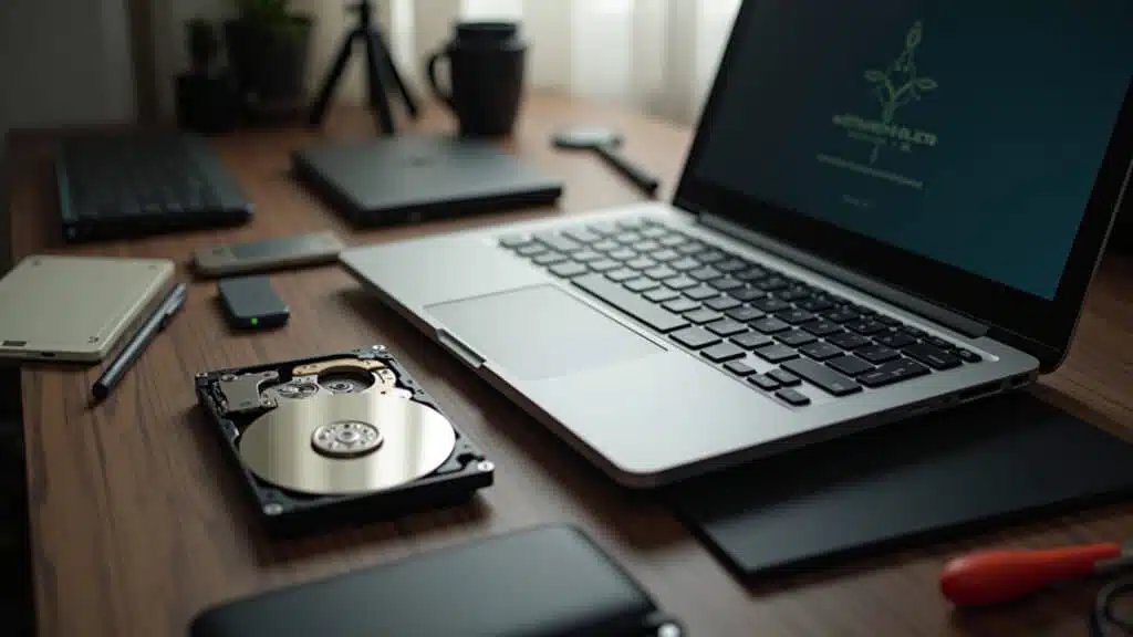 Trocando HD por SSD em um notebook.
