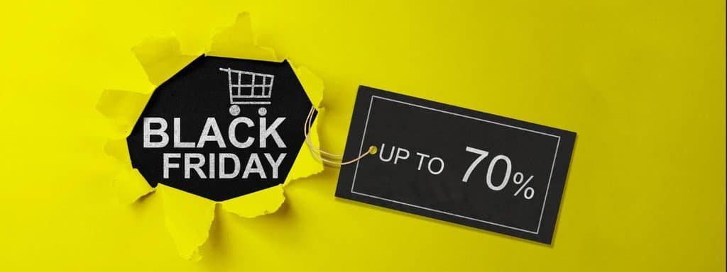 Campanha de promoções Black Friday